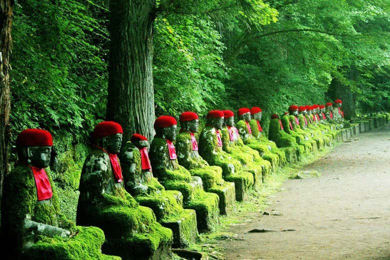 Uno de los monumentos religiosos de Nikko