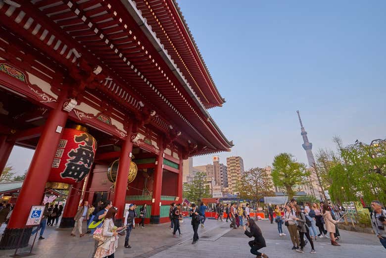 Paseando por el barrio de Asakusa