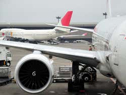 Aeropuerto de Narita, aviones Japan Airlines