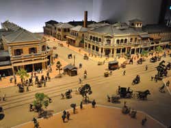 Museo Edo-Tokyo, maqueta Edo