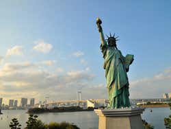 Odaiba, Estatua de la Libertad
