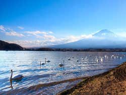 Hakone, Lago Achi y Monte Fuji