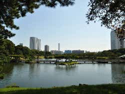 Jardin Hama Rikyu y su entorno