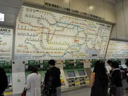 Plano de metro en Tokio